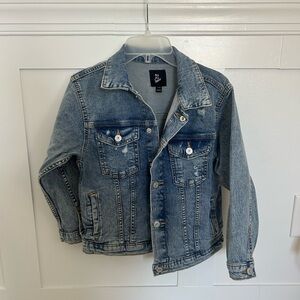 Girls Oversized Denim Jacket
